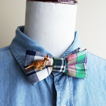 2WAY BOWTIE(kangaroo_check)の画像