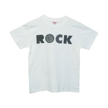 6.2oz Tシャツ white S ROCK-Bの画像