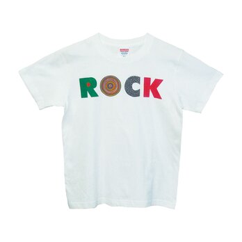 6.2oz Tシャツ white S ROCK-Aの画像
