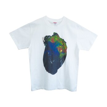 6.2oz Tシャツ white L AR18の画像