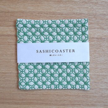 SASHICOASTER（刺し子 コースター）05の画像