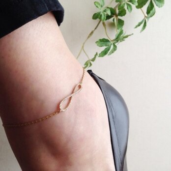 インフィニティチャームアンクレット