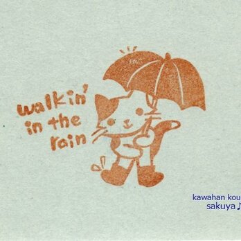 walkin' in the rainの画像