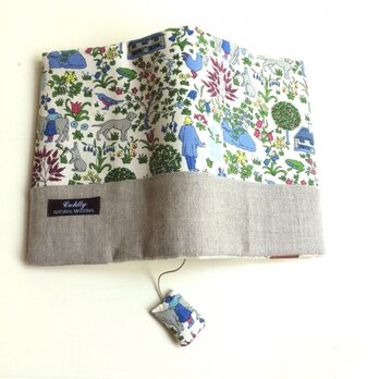 森のリバティブックカバー（マースのお守りつき）