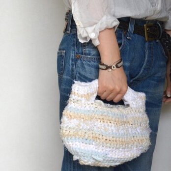 Scrap Fabric Knitting Bag_001の画像