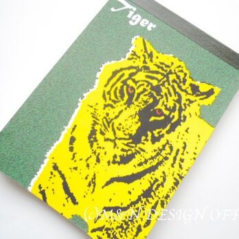 虎のオリジナルイラストメモ帳の画像