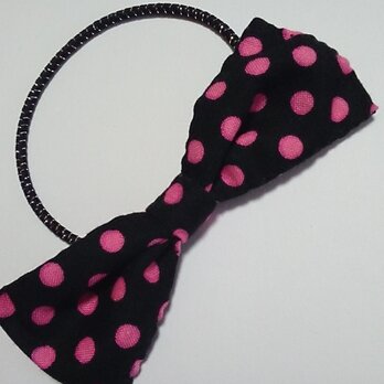 リボンのヘアーゴム