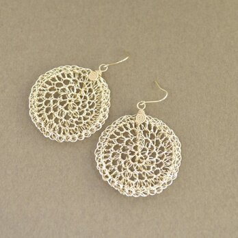 circle motif 03 ピアス（ゴールド）