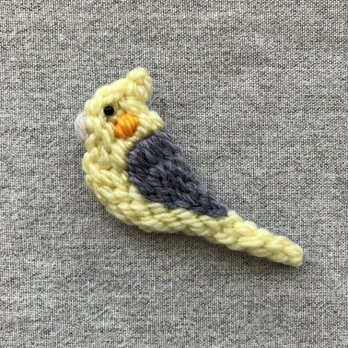 オカメインコ*ブローチ