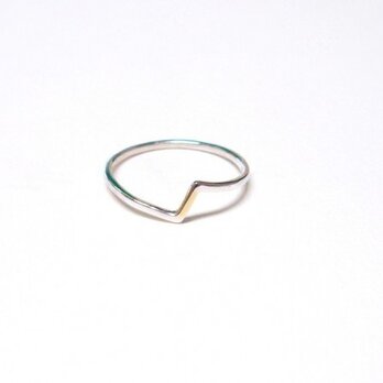 シルバー華奢デザインリング(Silver ring)の画像