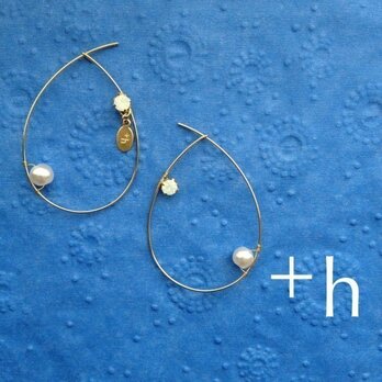 【ピアス】Raindrop pierced earringsの画像