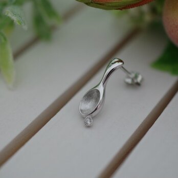 spoon pierced earrings 1の画像