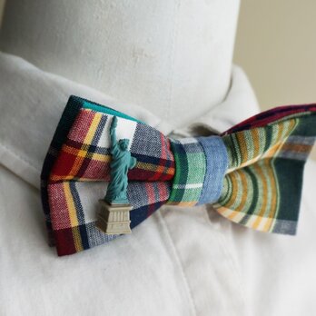 2WAY BOWTIE(check-SOL)の画像