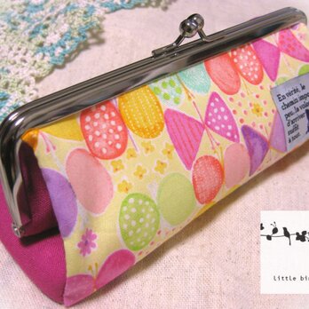 がま口ﾍﾟﾝ・ﾒｶﾞﾈｹｰｽ ＊Ribbon Butterfly