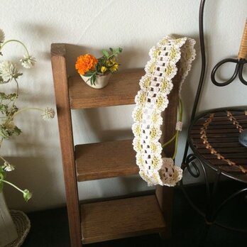 コットンレースのヘアバンド【チェリーブラッサム】