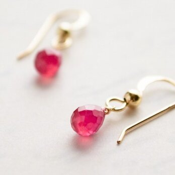 Ruby　ピアス