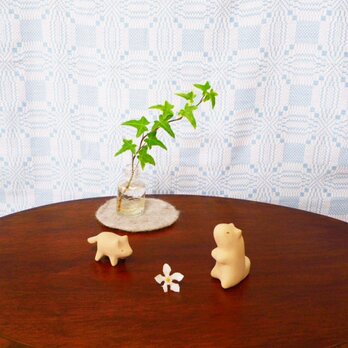 木のオブジェ　 きのとも　かわうそ