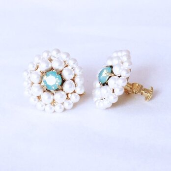 ピアス&イヤリング agnese［グリーン］