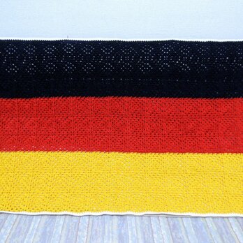 ドイツ国旗のブランケットの画像