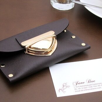 クラッチ・カードケース（名刺入れ） ｜P式プリズムチョコ