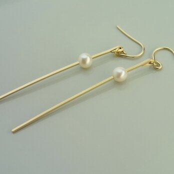 14kgf line pierced（ pearl ）の画像