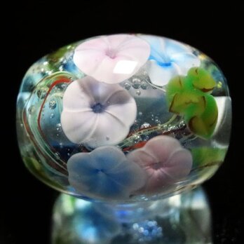 朝顔のとんぼ玉