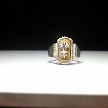 silverｘbrassリング（gjw001sb/SV950）