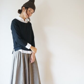 Linen100% Skirt Lady's