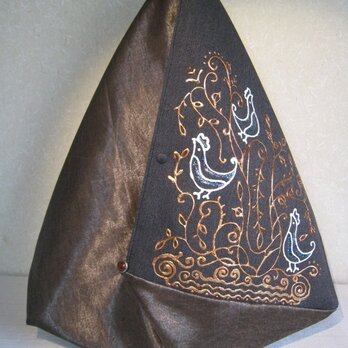 Hand Bag "こぬれ柄"／しろう（銅色）