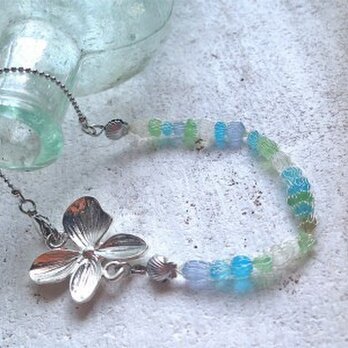 Seashore Bracelet with Orchidの画像