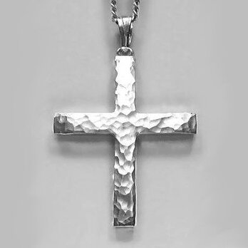 ギリシャ正教のクロス　槌目光沢仕上げのギリシャ正教の十字架　gc03a　好評ですの画像