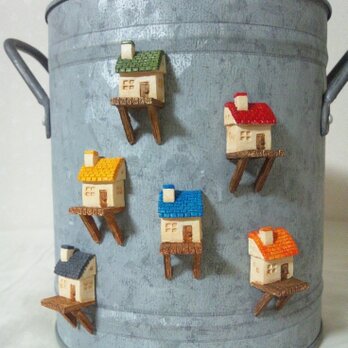 磁石の家(木製ロフト)