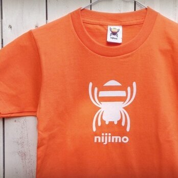 nijimo KIDS Tシャツ〈オレンジ〉の画像