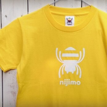 nijimo KIDS Tシャツ〈イエロー〉の画像