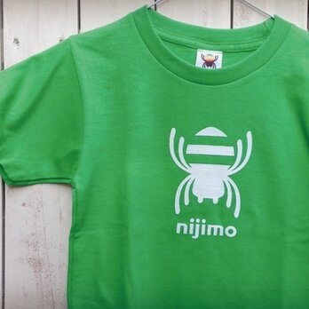 nijimo KIDS Tシャツ〈グリーン〉の画像
