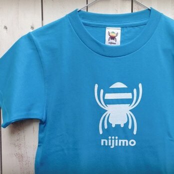 nijimo KIDS Tシャツ〈ブルー〉の画像
