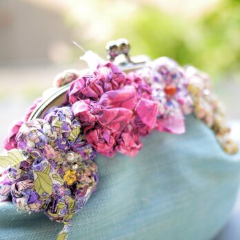 おしゃれさんのポーチ*リバティ×がまぐちさん