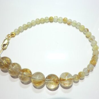 タイチンルチル   ルチルクォーツ　ブレスレット