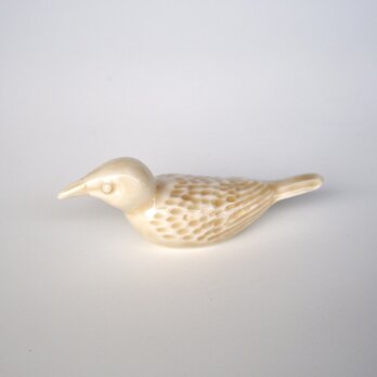 小鳥箸置き　薄茶