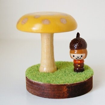 どんぐり帽子＊キノコの精［１］