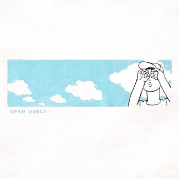 半袖 Tシャツ 『指双眼鏡』 メンズ レディース