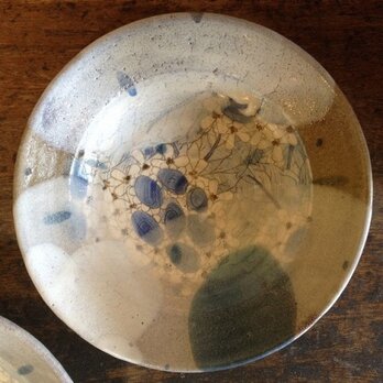 紫陽花パスタ皿　W233 H55(mm)