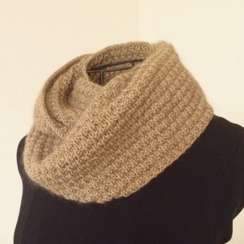 [sold]EXファインメリノ・モヘアのスヌード *Beige*