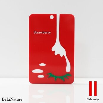 アクリル パスケース Strawberry 1の画像