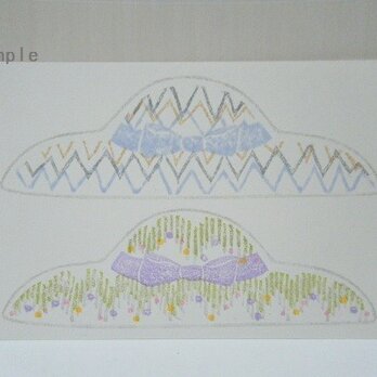 葉書〈Hat－2〉の画像