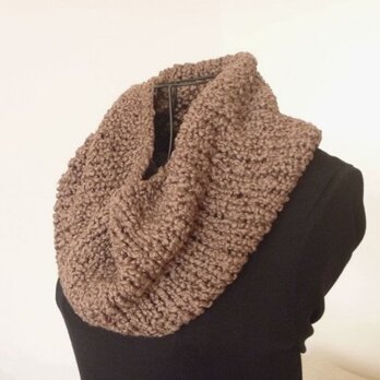 [sold] ブークレヤーンのスヌード *Cocoa*