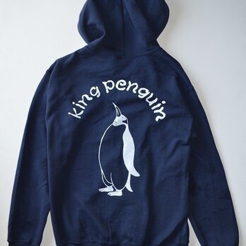 ペンギンパーカー、フード付きスウェットZIP(ジップ)、メンズの画像