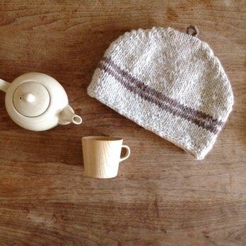 【sale】温かなTea Cozy　(ivory)