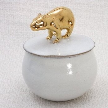 Gold Capybara Candy Box-Aの画像