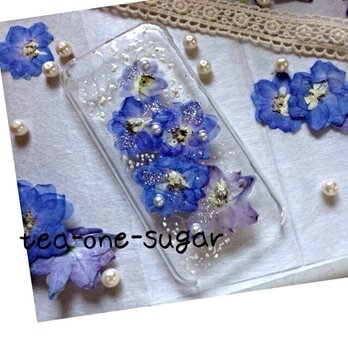 人気デザインiPhone押し花